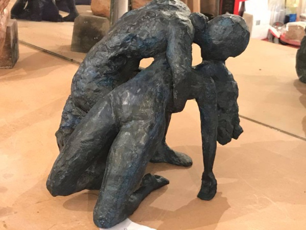 25, 26 et 27 mai 2018: beau succès  pour l'expo-vente de sculptures "Olivia for ever“ au profit de la recherche  