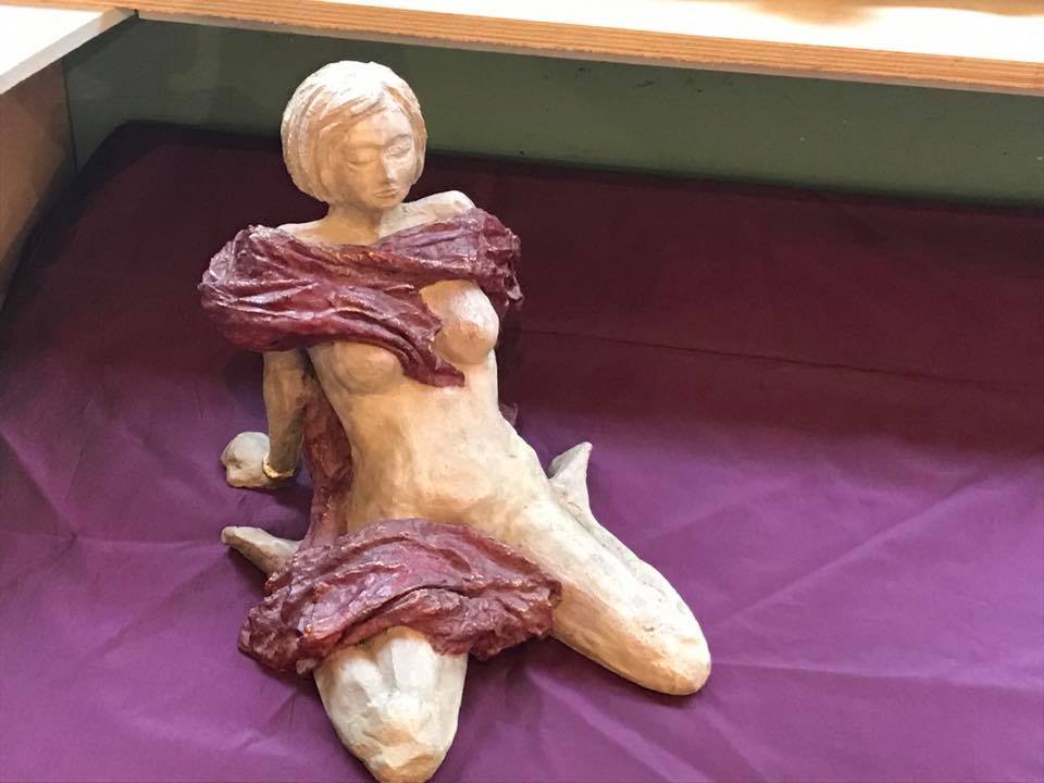 25, 26 et 27 mai 2018: beau succès  pour l'expo-vente de sculptures "Olivia for ever“ au profit de la recherche  