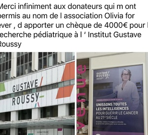 Suite au spectacle-hommage à Olivia du 15 février au Théâtre de l'Etoile du Nord 